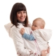 Sling jacket for active mothers