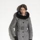 Zimní dámský krátký kabát