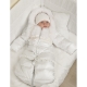 Zimní overal-obálka pro novorozence