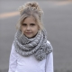 Children's scarf-snood