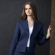 Blue and dark blue women's suits