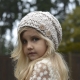 Bonnets tricotés pour filles