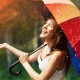 ¡Los paraguas arcoíris vuelven a estar de moda!