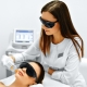 Laser epilation of the face