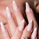 Manicure for sharp nails