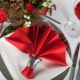 Origami de guardanapo: idéias de configuração de mesa