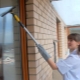 Regras para escolher um esfregão para limpar janelas