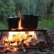 Cookware for a fire: varieties and selection rules