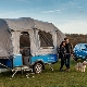 Tent trailer: description, types and assembly tips