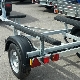 PVC boat trailers: types, selection and application