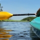 Paddles for kayaks: varieties and selection rules